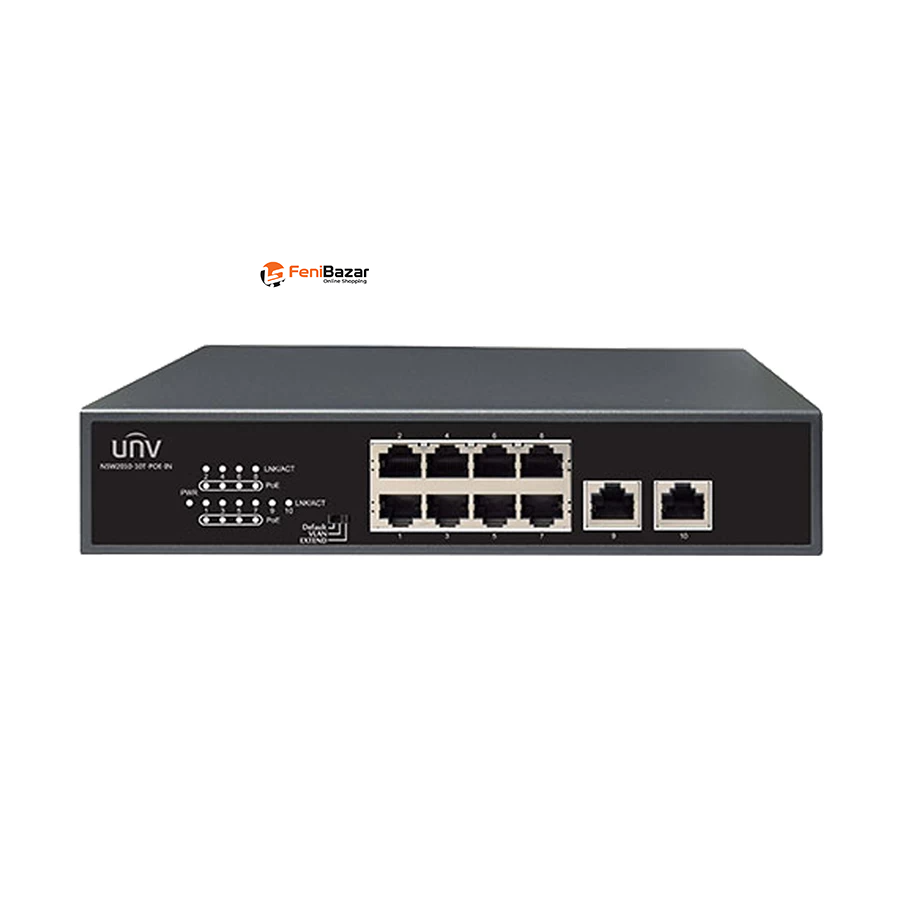 Uniview NSW2010-10T-PoE-S-IN 10-Port Unmanaged PoE Network Switch