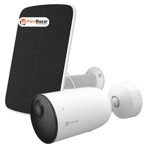 EZVIZ CS-CB3/SP 3MP Outdoor Smart Home Battery Wi-Fi Camera with Solar Panel Kit
